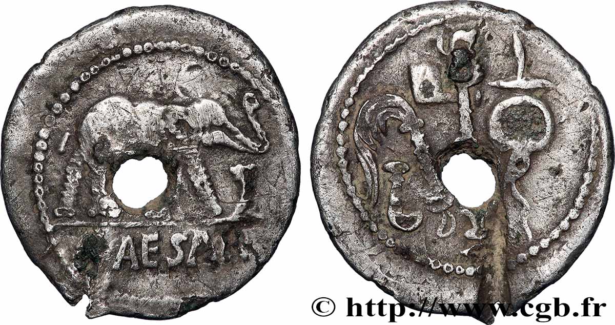 IULIUS CAESAR Denier SS