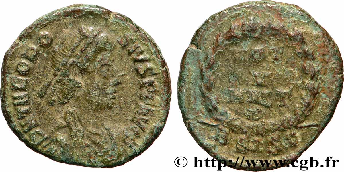 THEODOSIUS I Nummus SS