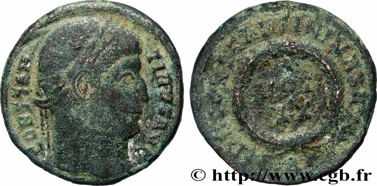 CONSTANTINUS I DER GROßE Centenionalis ou nummus fSS/S