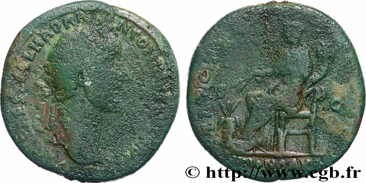 ANTONINUS PIUS Sesterce VF