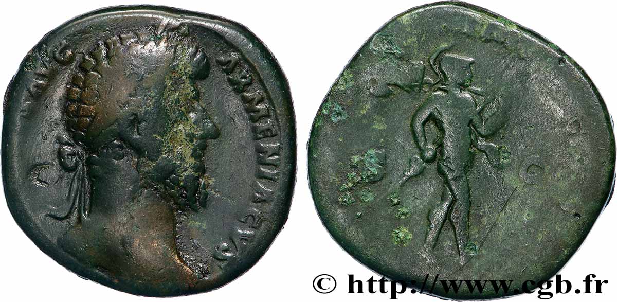 LUCIUS VERUS Sesterce fSS