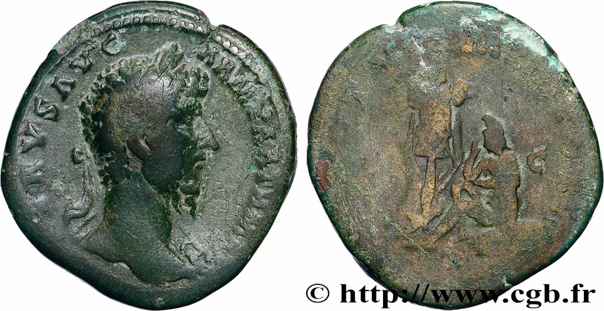 LUCIUS VERUS Sesterce fSS/S