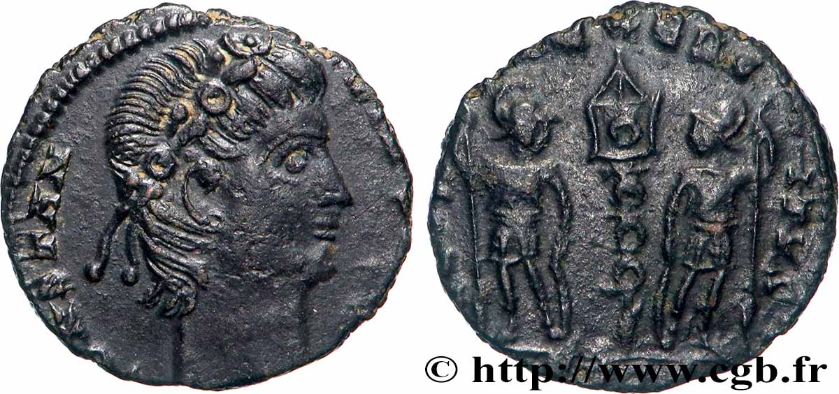 CONSTANTE Centenionalis ou nummus MBC+/MBC