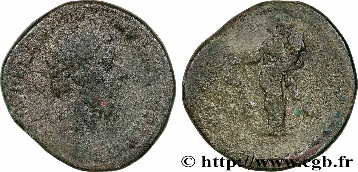 MARCUS AURELIUS Sesterce VF/VF