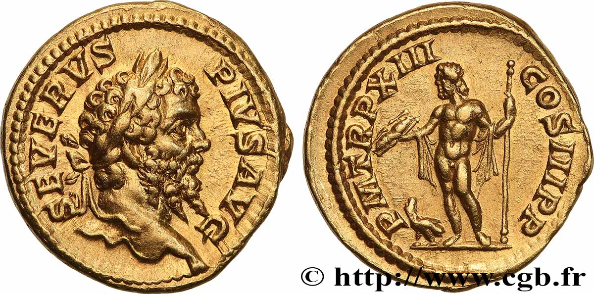 SEPTIME SÉVÈRE Aureus SUP