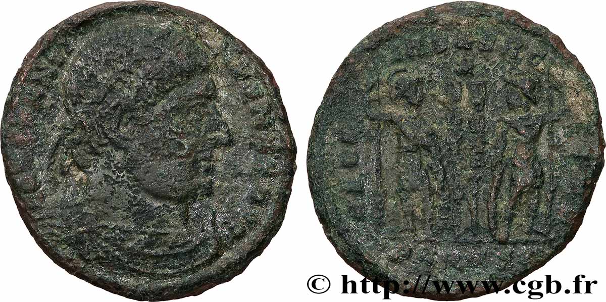 CONSTANTINUS I DER GROßE Centenionalis ou nummus SS/fSS