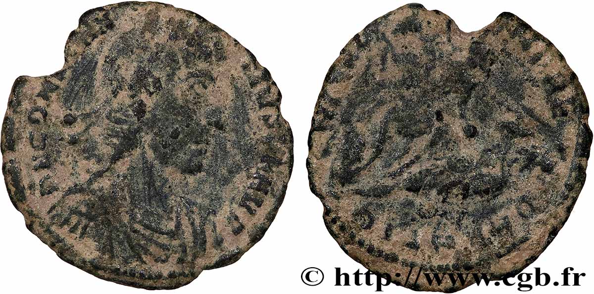 COSTANZO II Maiorina réduite q.BB