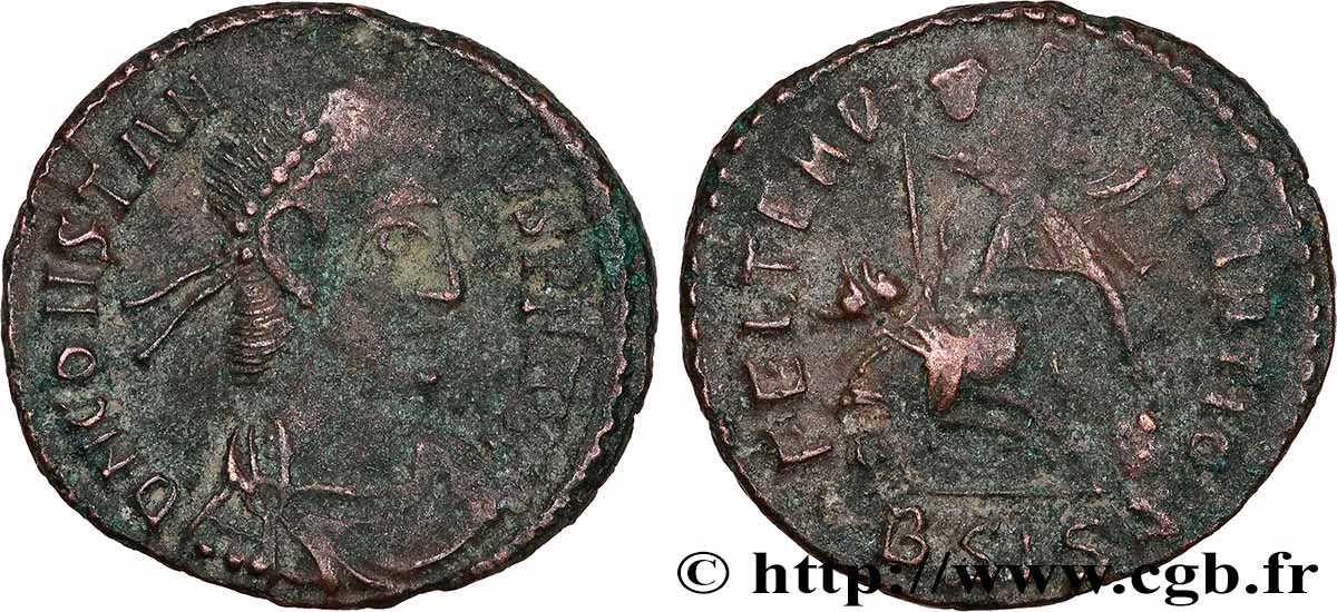 CONSTANTIUS II Maiorina réduite XF