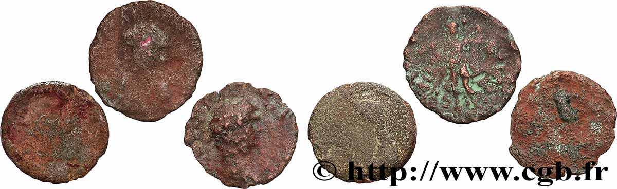 LOTS Lots de 3 monnaies lot