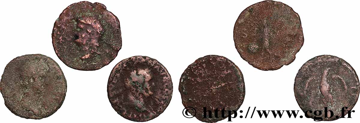 LOTTE Lots de 3 monnaies lotto