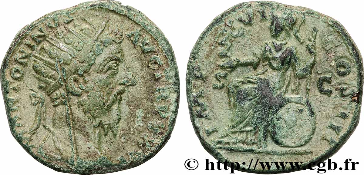 MARCUS AURELIUS Dupondius XF