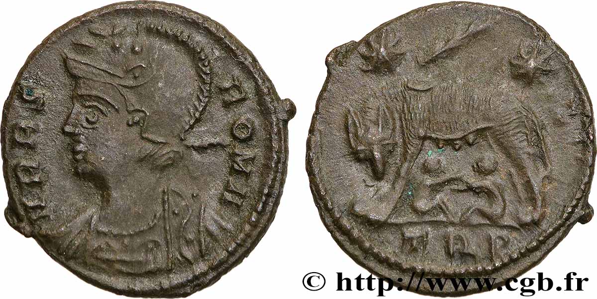 ROMA Centenionalis ou nummus AU