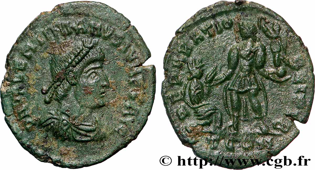 VALENTINIAN II Maiorina pecunia AU