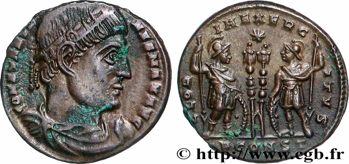 COSTANTINO I IL GRANDE Centenionalis ou nummus q.SPL