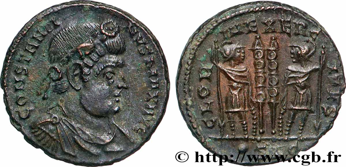 COSTANTINO I IL GRANDE Centenionalis ou nummus q.SPL
