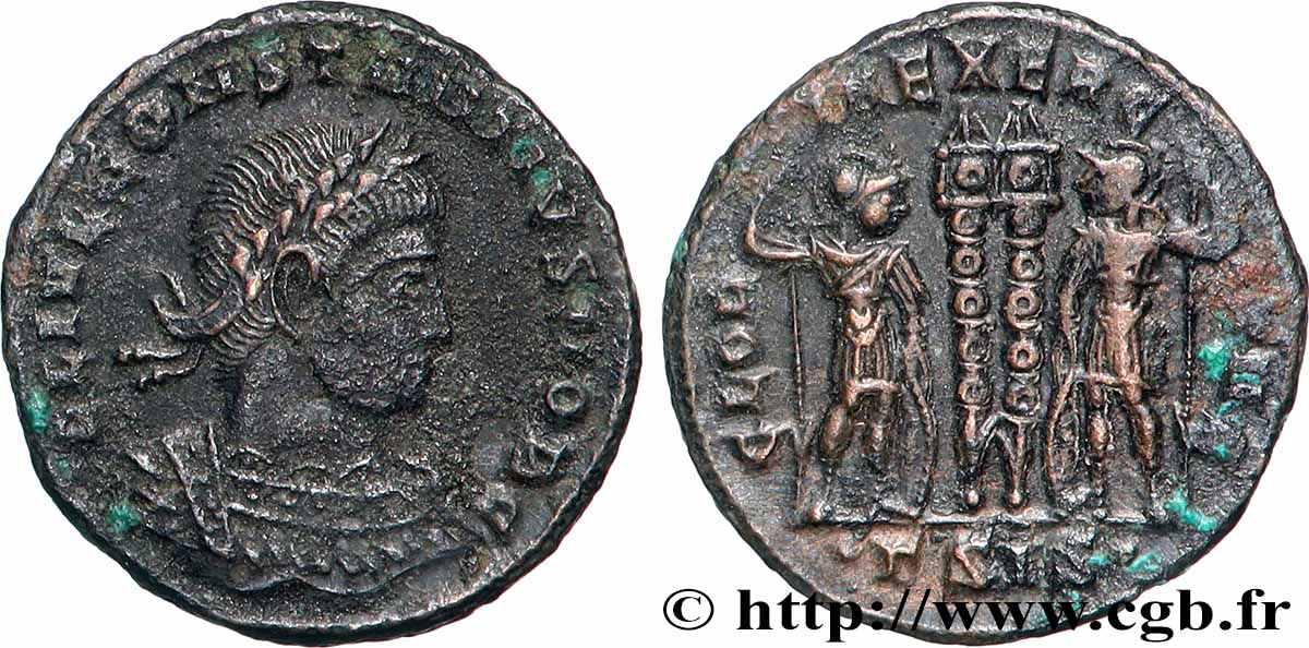 CONSTANTIUS II Centenionalis ou nummus AU