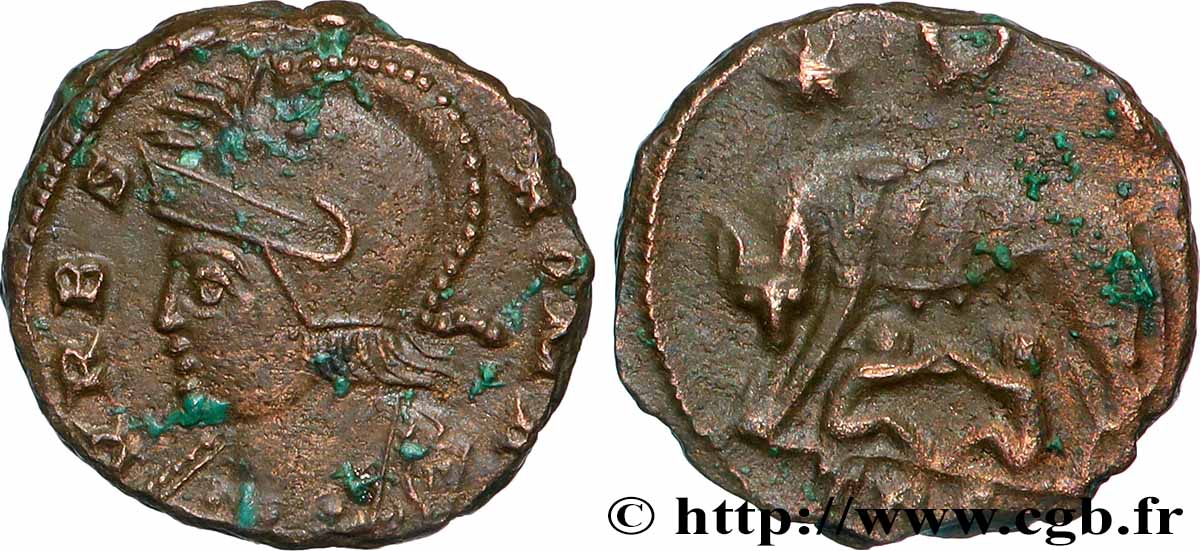 ROME Centenionalis ou nummus TTB+/TTB