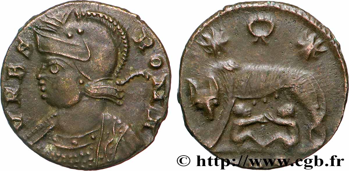 ROME Centenionalis ou nummus TTB+