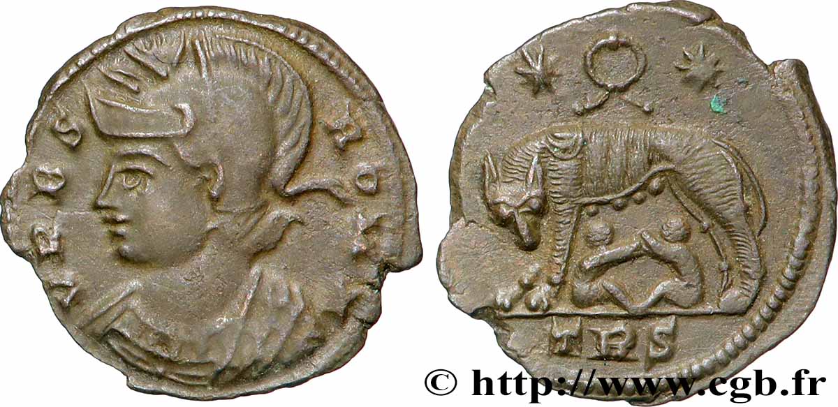 ROME Centenionalis ou nummus TTB+