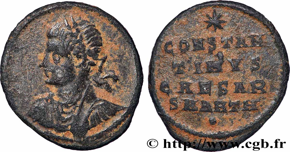 CONSTANTIUS II Demi-centenionalis ou demi-nummus SS