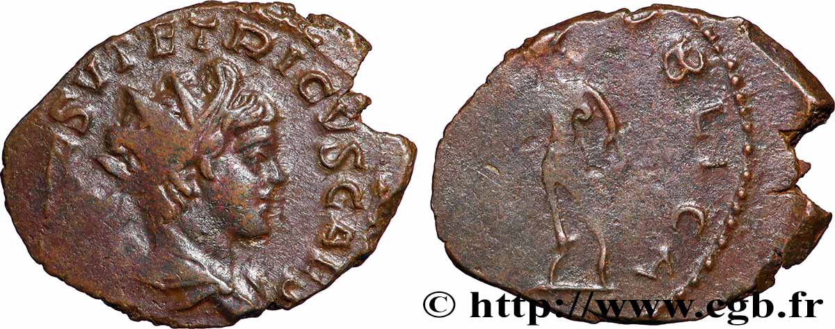 TETRICUS II Antoninien AU/XF