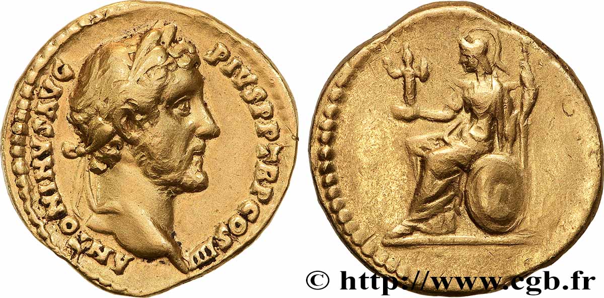 ANTONIN LE PIEUX Aureus TTB+/TTB