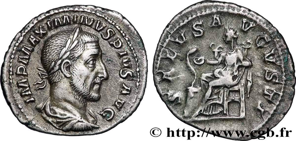 MAXIMIN Ier THRACE Denier TTB+