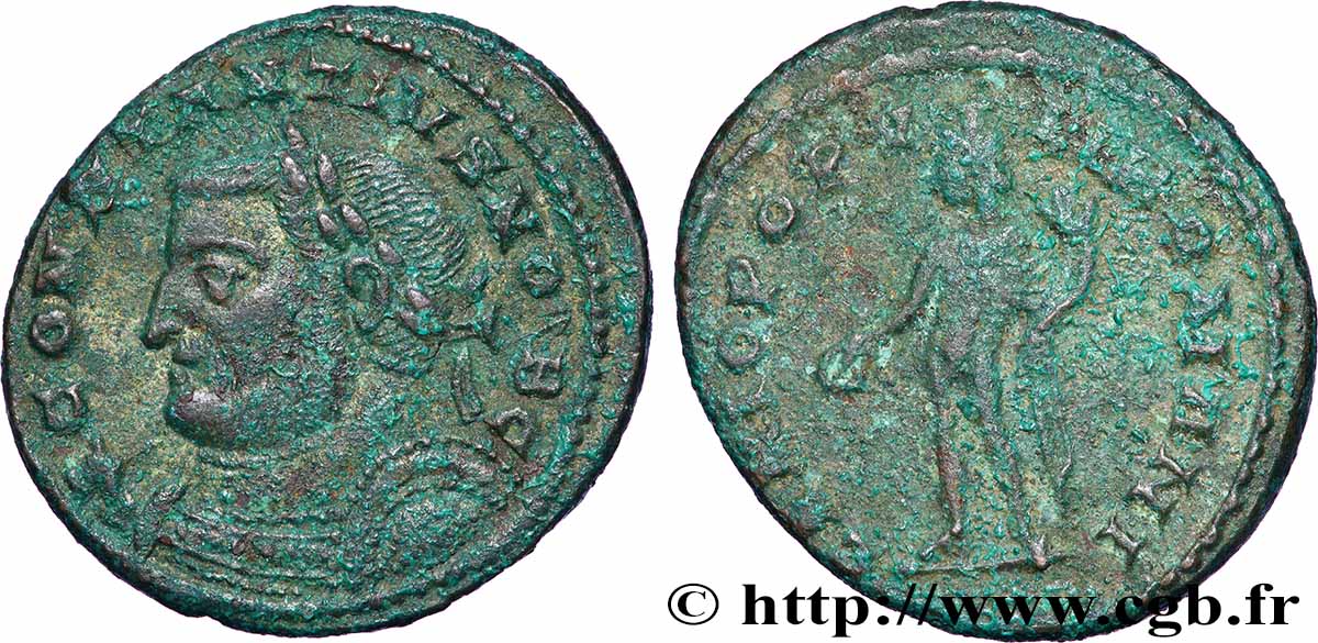 CONSTANTIUS I Follis ou nummus XF