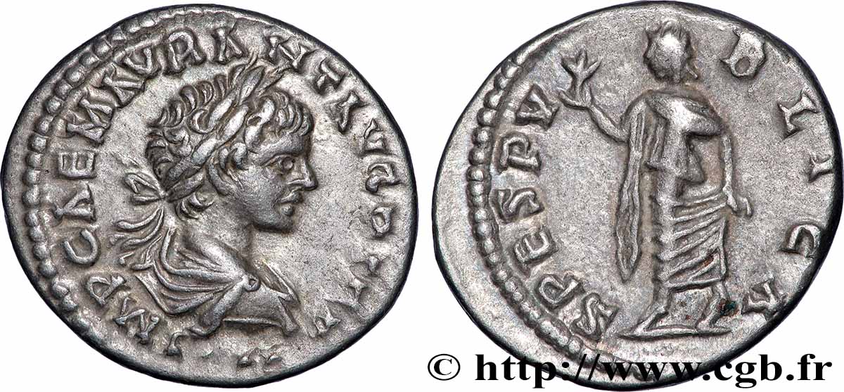 CARACALLA Denier MBC+