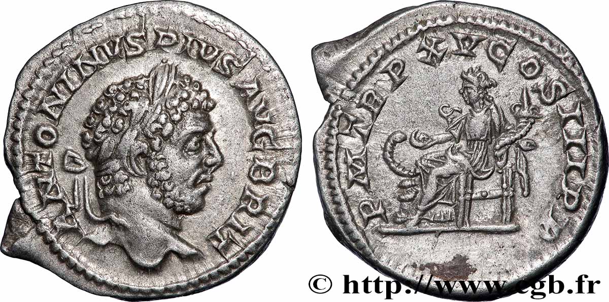 CARACALLA Denier SPL/SUP