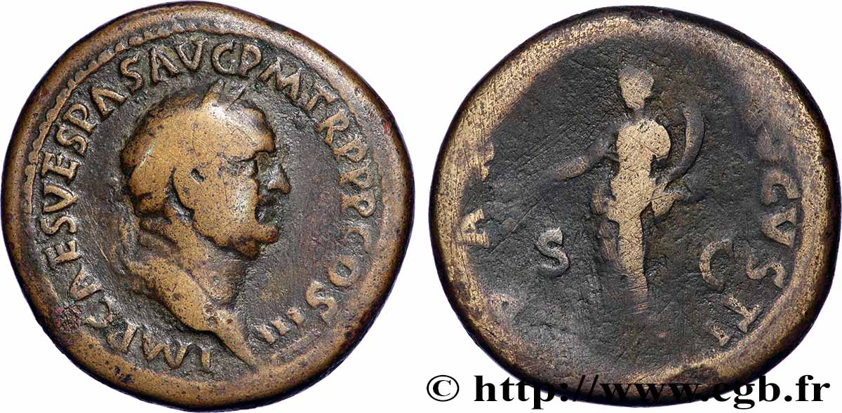VESPASIEN Sesterce TB+/TB