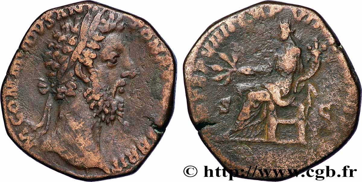 COMMODE Sesterce TTB/TB+