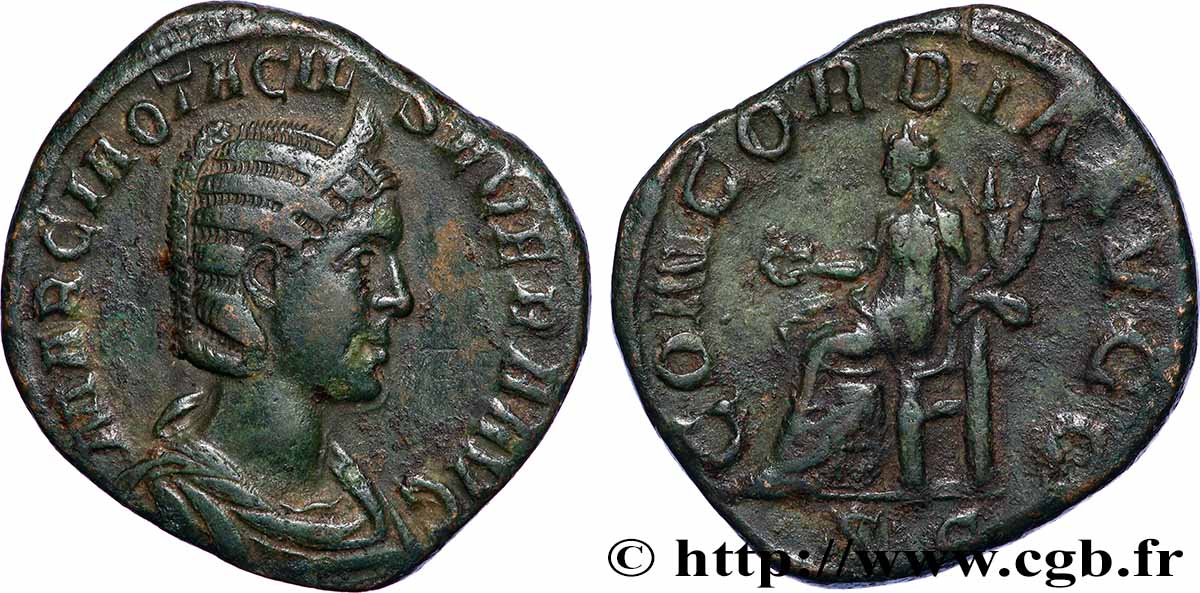 OTACILIA SEVERA Sesterce TTB