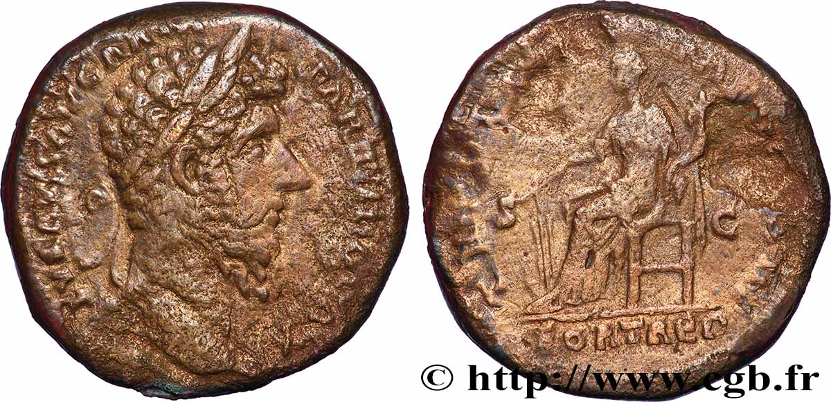 LUCIUS VERUS Sesterce VF