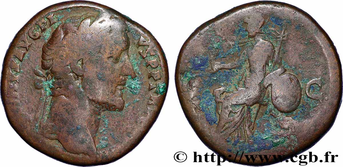 ANTONINUS PIUS Sesterce VF/VF