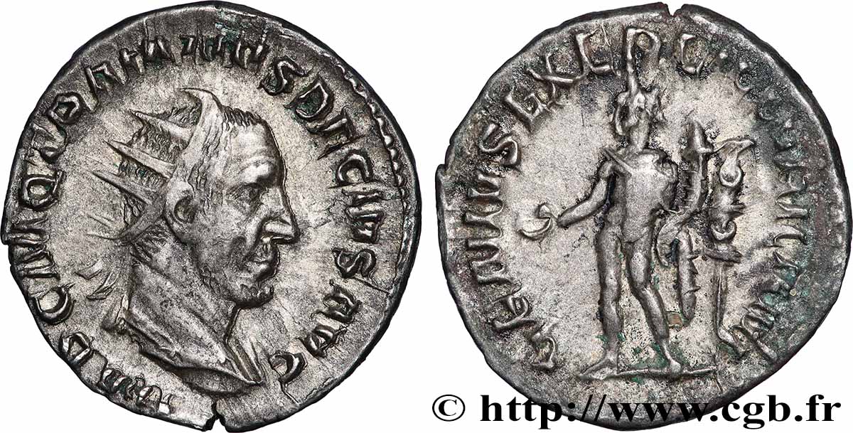 TRAJAN DÈCE Antoninien TTB+/TTB