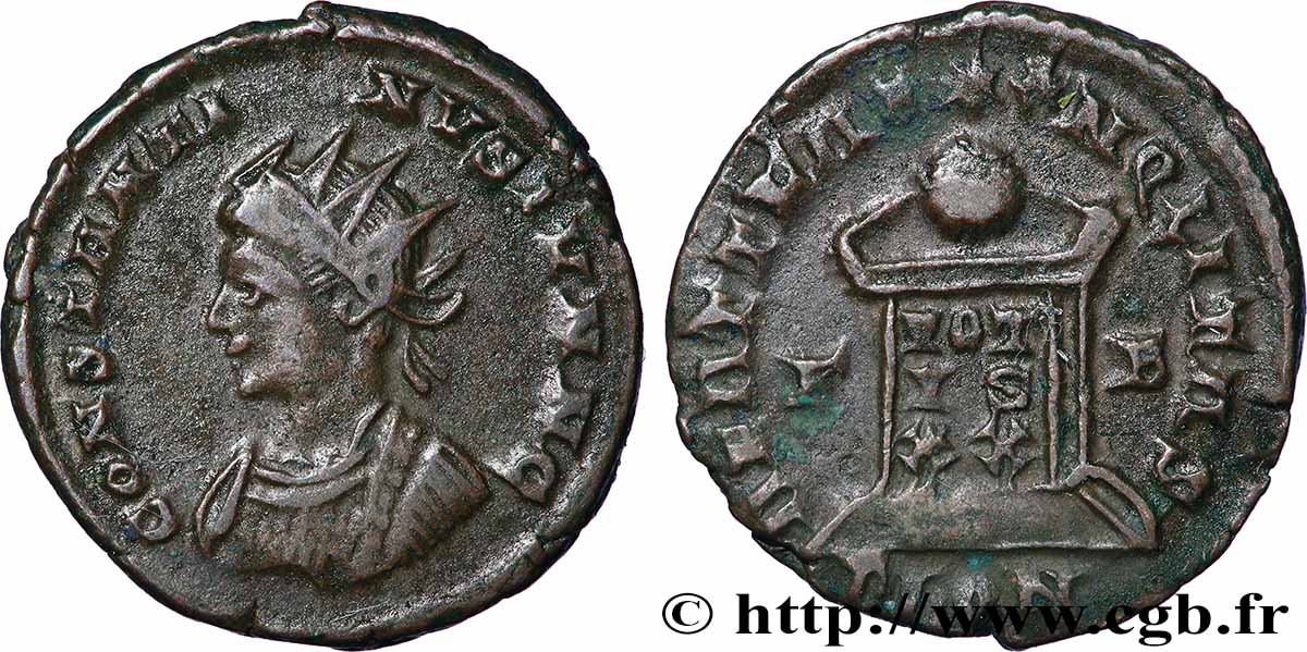 CONSTANTINE II Centenionalis ou nummus AU