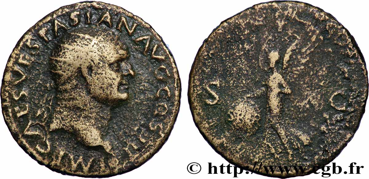 VESPASIEN Dupondius TB+/TB