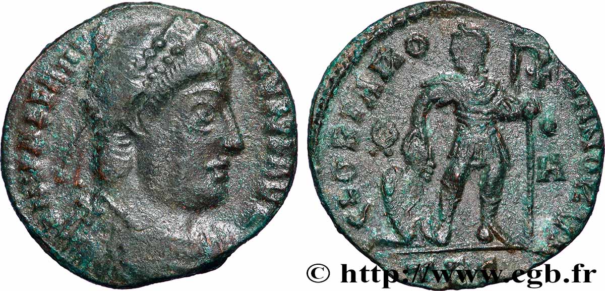 VALENTINIEN Ier  Nummus TTB/TTB+