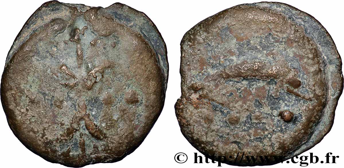 RÉPUBLIQUE ROMAINE - ANONYMES Triens coulé TB