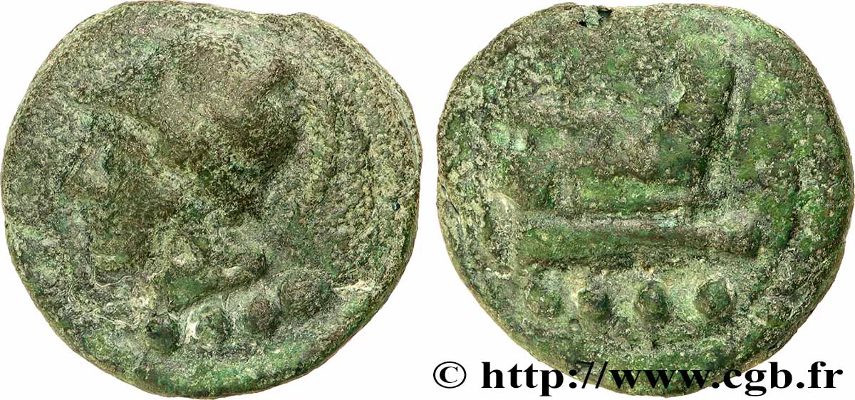 ROMAN REPUBLIC - ANONYMOUS Triens XF
