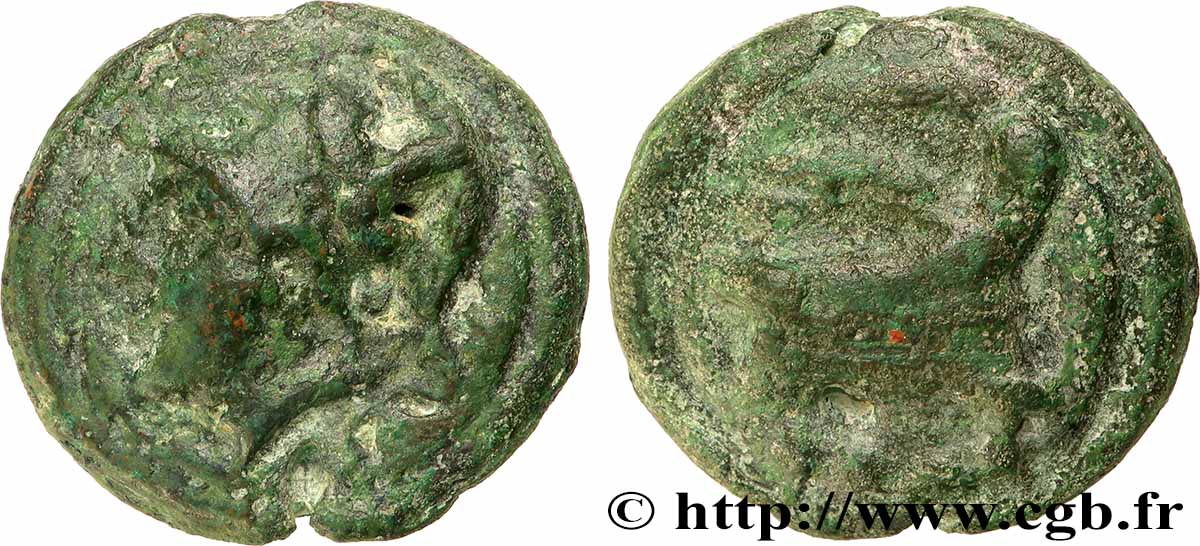 REPUBBLICA ROMANA - ANONIMO Triens coulé q.BB