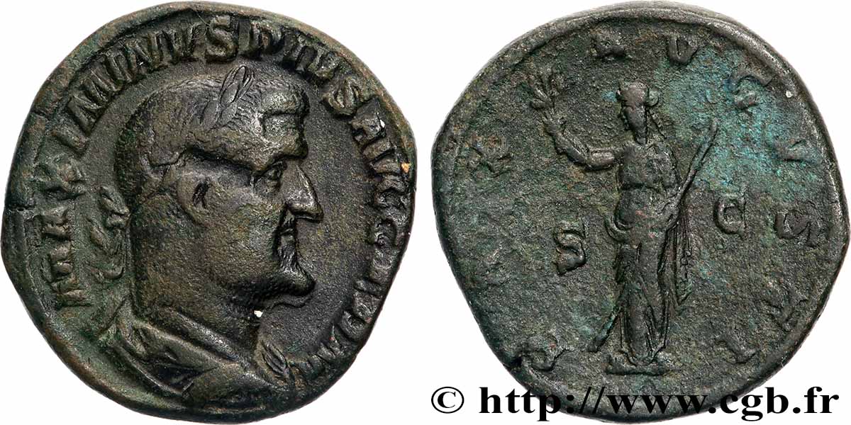 MAXIMIN Ier THRACE Sesterce TTB
