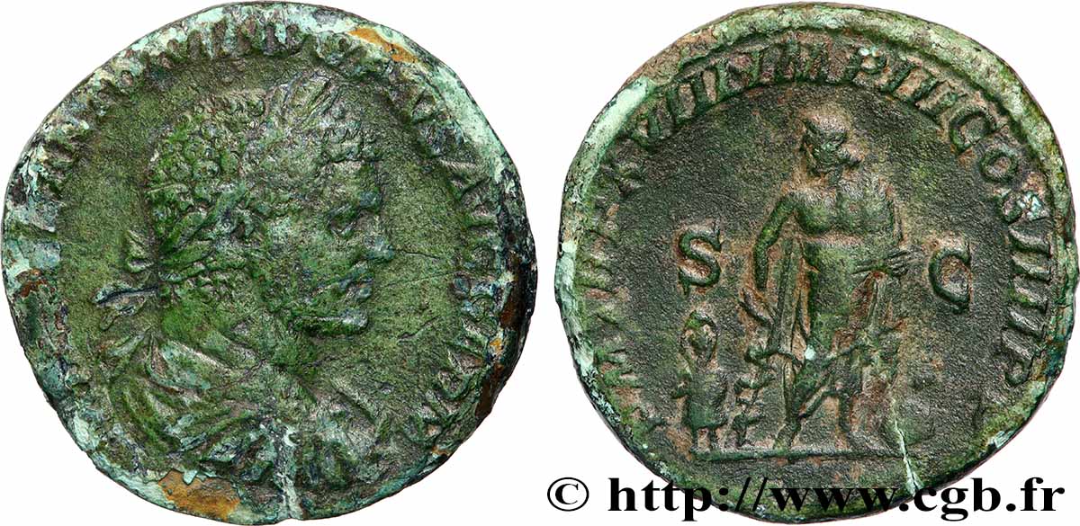 CARACALLA Sesterce TB+/TTB