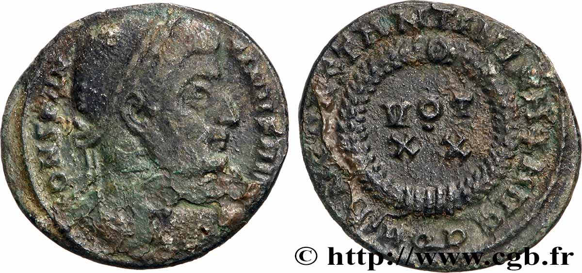 CONSTANTIN Ier LE GRAND Centenionalis ou nummus TB+/TTB