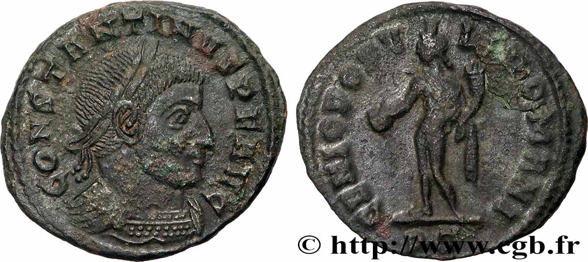 CONSTANTIN Ier LE GRAND Follis TTB+/TTB