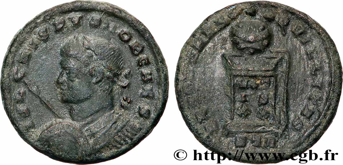 CRISPUS Centenionalis ou nummus TTB+