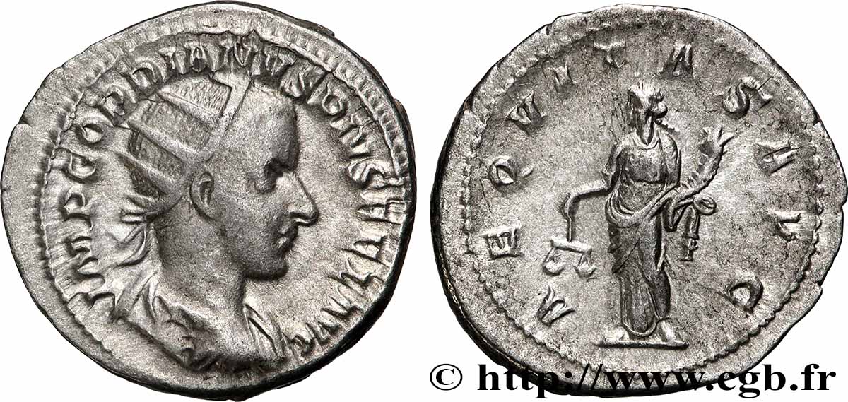 GORDIEN III Antoninien TTB+