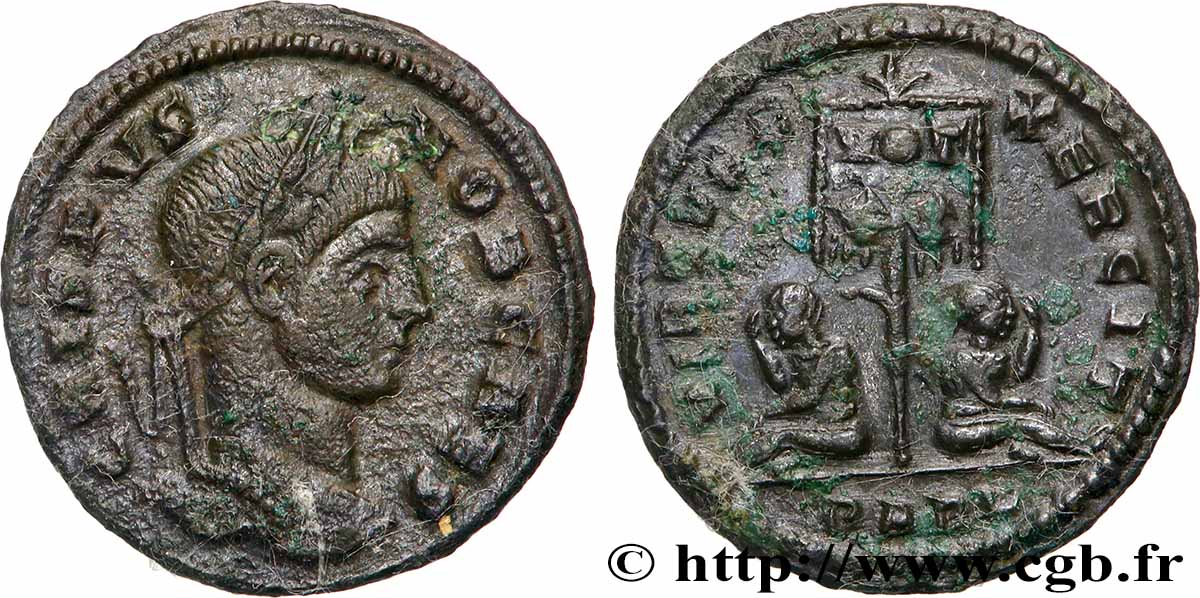 CRISPUS Centenionalis ou nummus TTB+