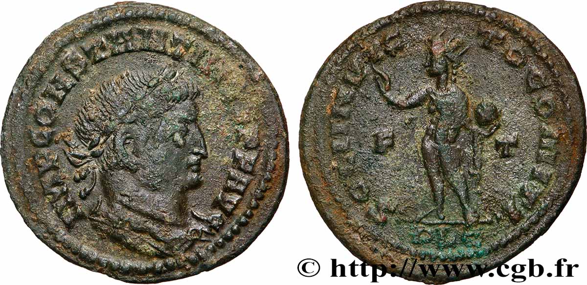 CONSTANTIN Ier LE GRAND Follis ou nummus TTB+/TTB